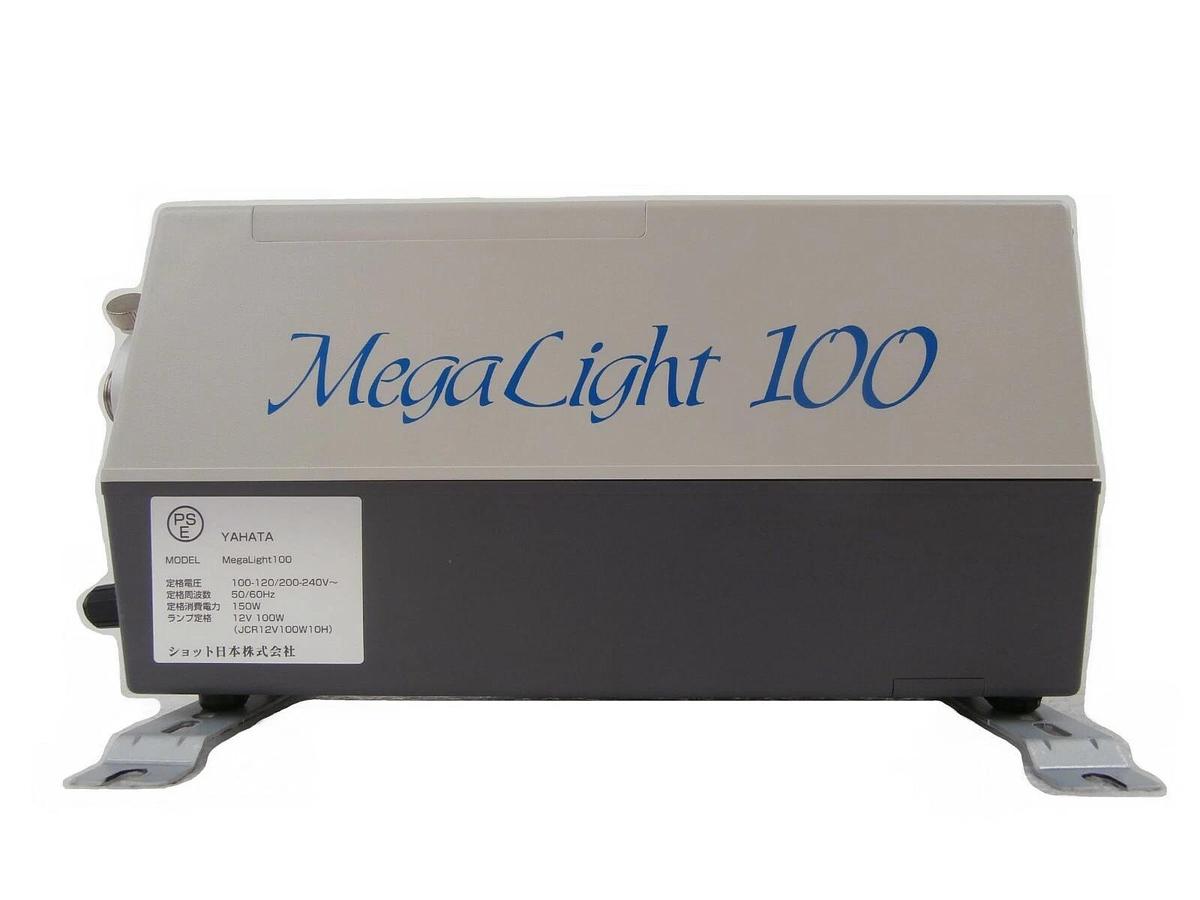 Used Schott Nippon MegaLight 100 Remote Fiber Optic Illuminator Working Spare