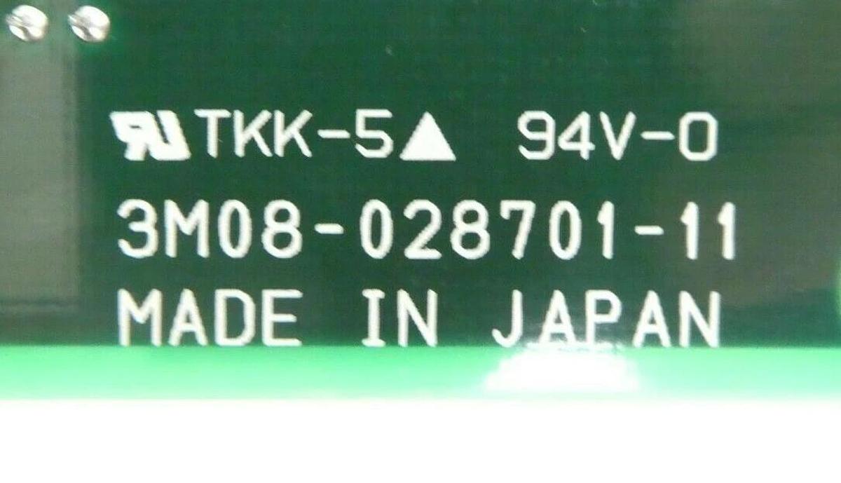 Used TEL Tokyo Electron 3M80-001641-11 Gas PCB SW300B AIO2 FCS GIL22 Trias Working