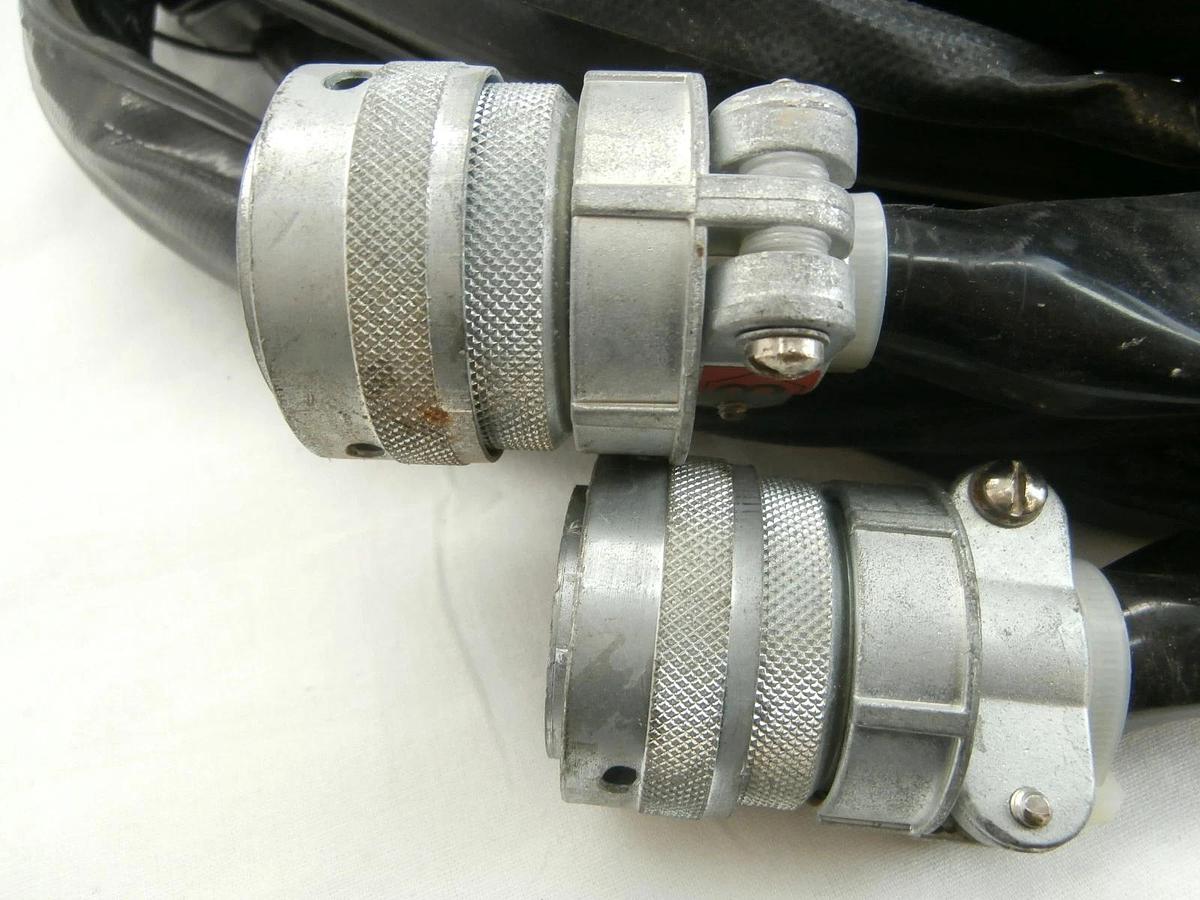 Used Seiko Seiki RK21092-02-1 TMP Dual Turbomolecular Pump Cable 26' 8M Turbo Working