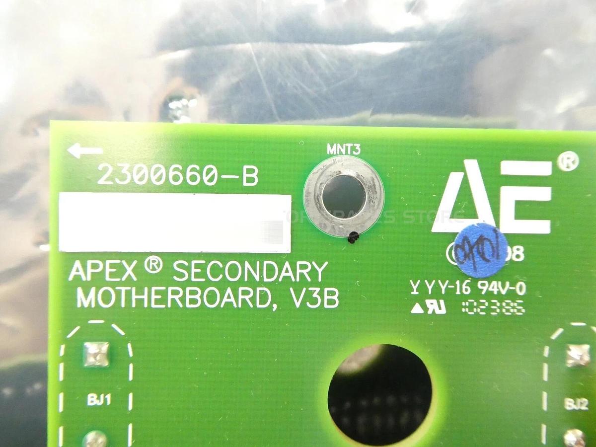 Used AE Advanced Energy 2300660-B Secondary Motherboard PCB V3B APEX 5513 Working