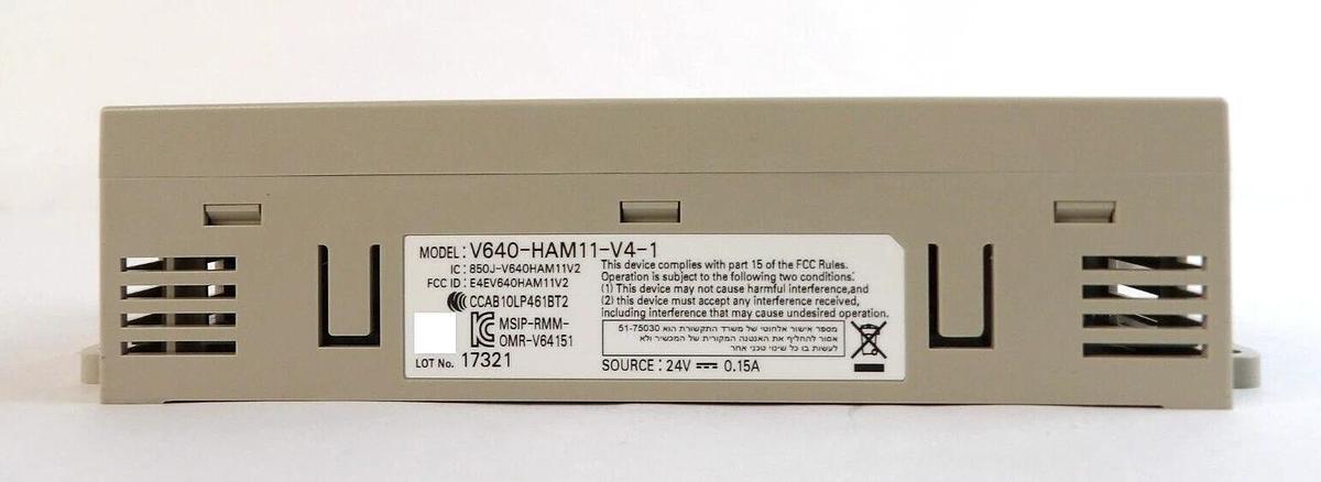 Used Omron V640-HAM11-V4-1 Amplifier Unit Reseller Lot of 9 Working Surplus