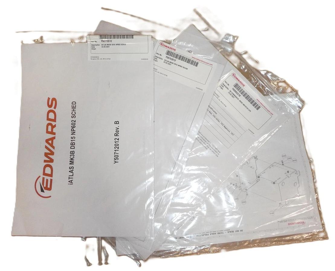 Edwards NRY6HB000 DB15 Retrofit Kit with Pump 500327864 New Surplus