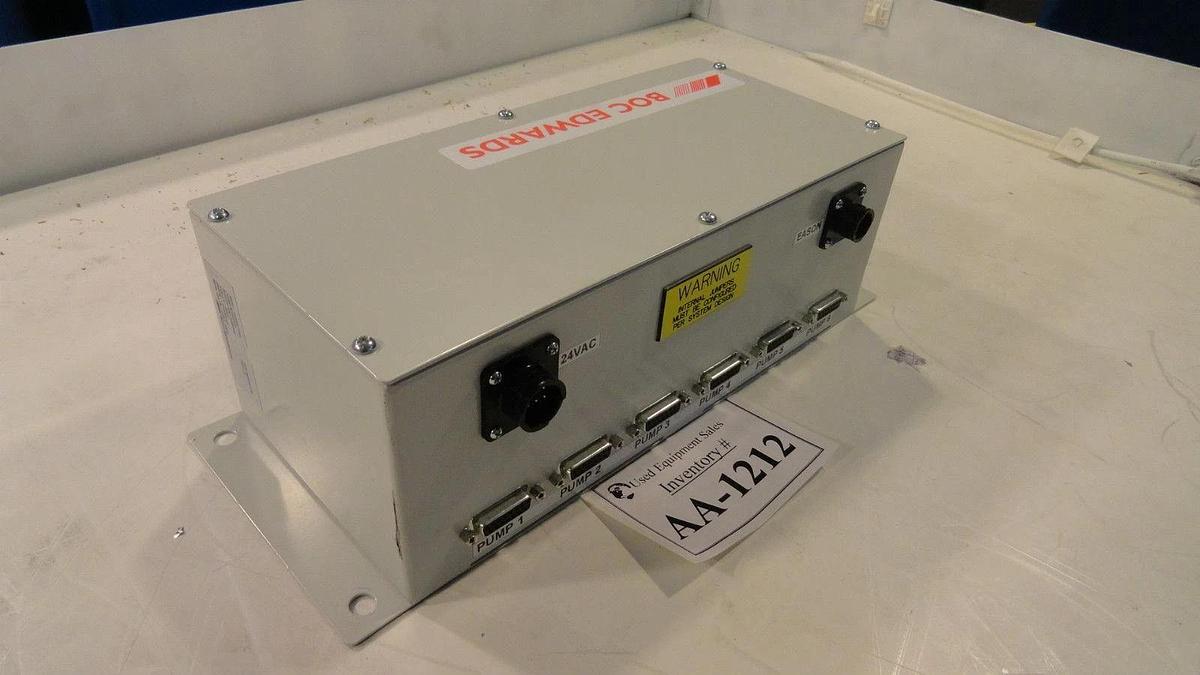 Used Edwards NRY12E101 Control Enclosure 2xIGX/100L Used Working