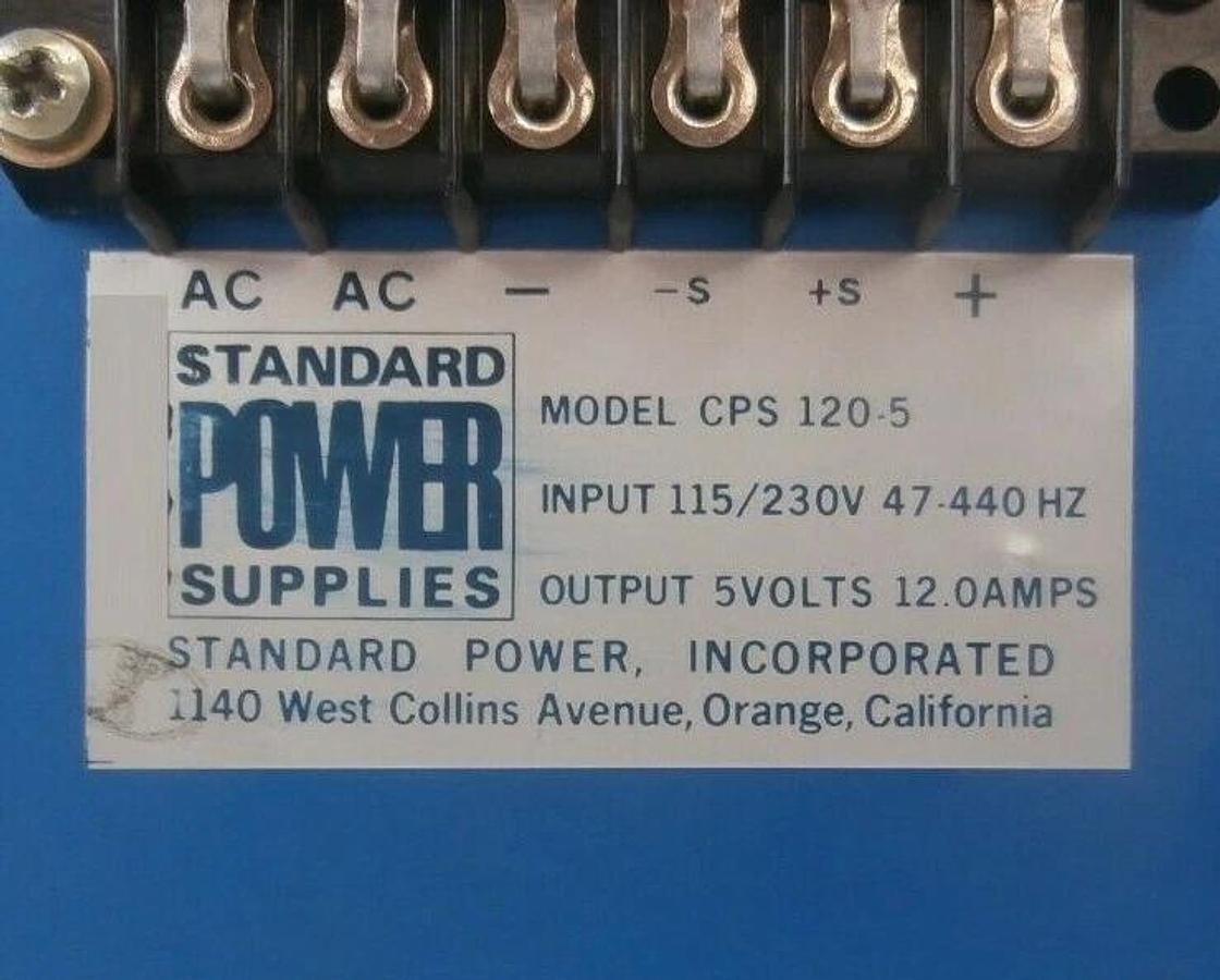 Used Standard Power Supplies CPS 120-S Power Supply 5VDC Working Surplus