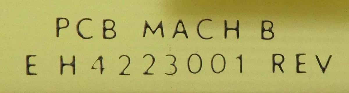 Used Varian E-H4222001 Data Display PCB Board E-H4223001 Working Surplus