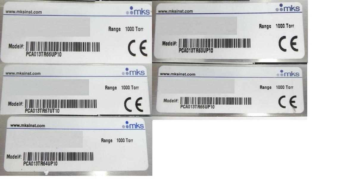 Used MKS Instruments PCA023TC63UP10 Pressure Controller πPC PC90 Lot of 5 Working