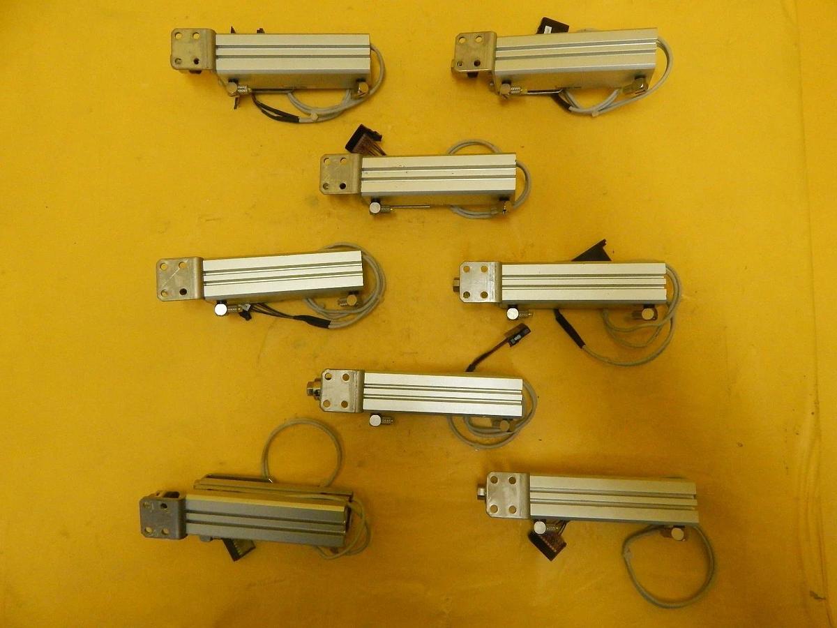 Used SMC CDQSB16-75DC Pneumatic Air Cylinder JB16-4-070 Lot of 8 Used Working