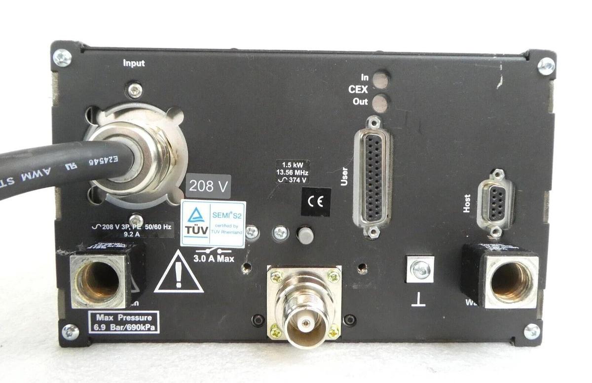 Used Apex 1513 AE Advanced Energy 3156111-207 1.5kW RF Generator AMAT Tested Working