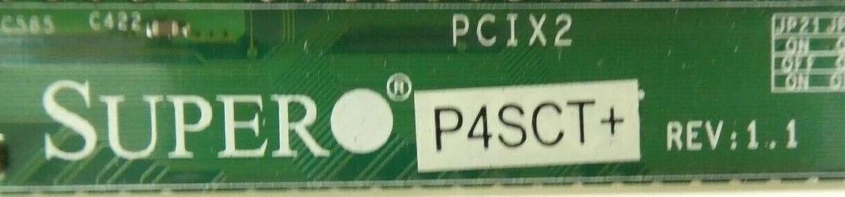 Used SuperMicro MBD-P4SCT+-O Motherboard PCB P4SCT+ Therma-Wave 30-135777 Working