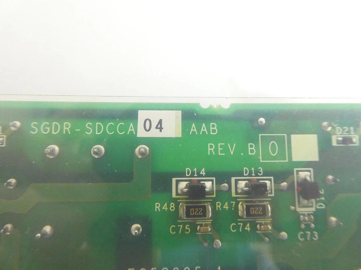 Used Yaskawa Electric SGDR-SDCCA Robot Controller PCB F352085-1 Working Surplus