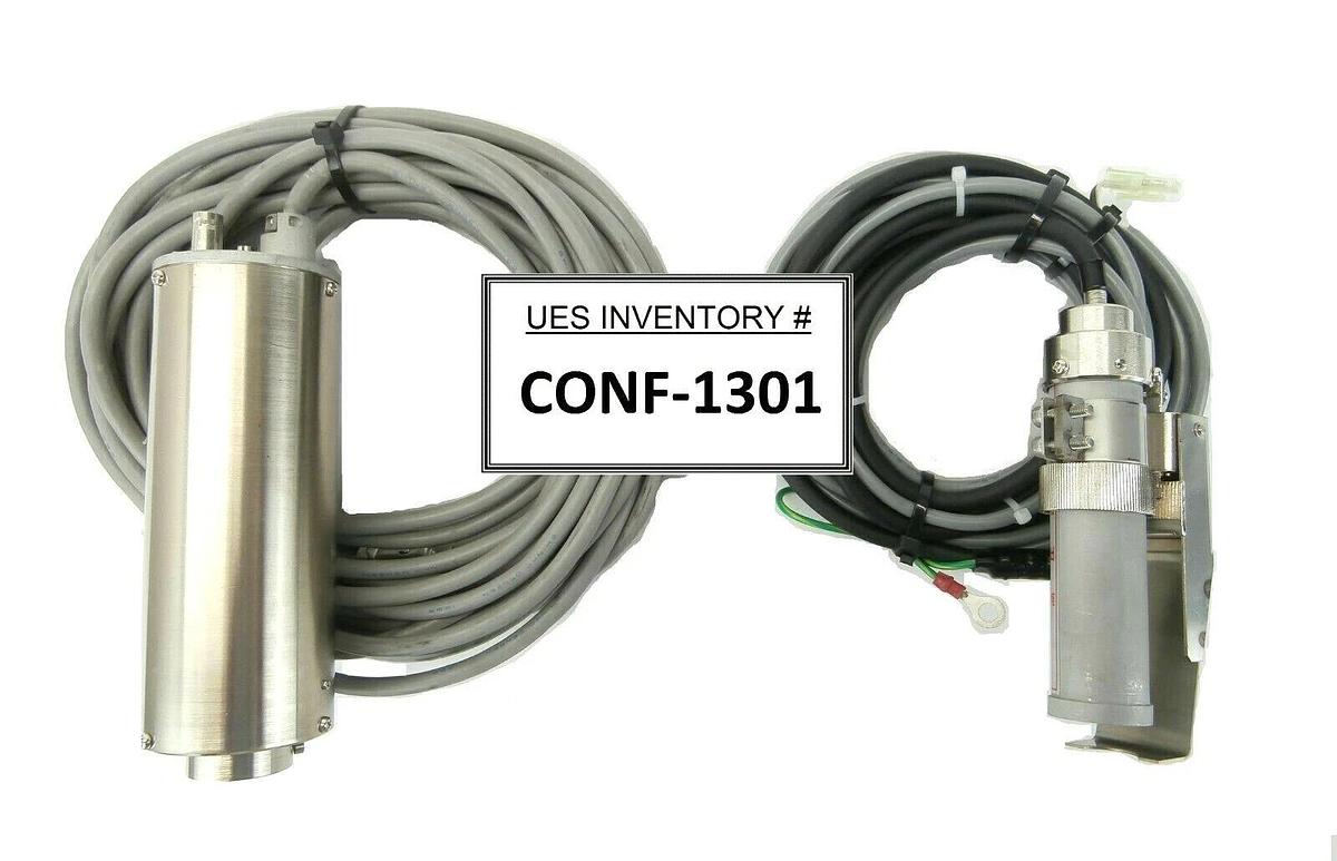 Used Ulvac Technologies HV Ion Gun Cable Set of 2 High Voltage JWS-2000 SEM Working