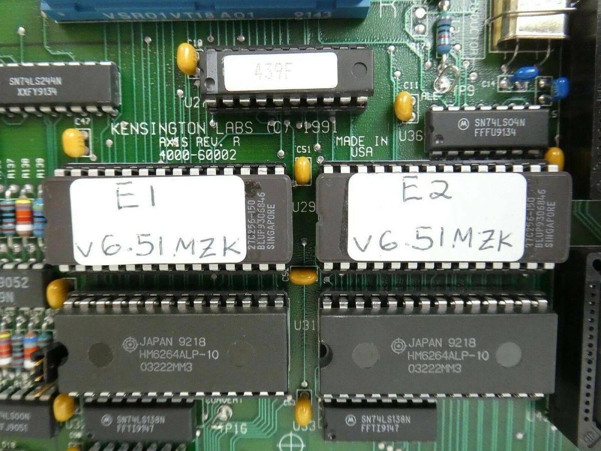 Used Kensington 4000-60002 Z-Axis Robot Board PCB Card 4000-60053-00 v6.51 Surplus