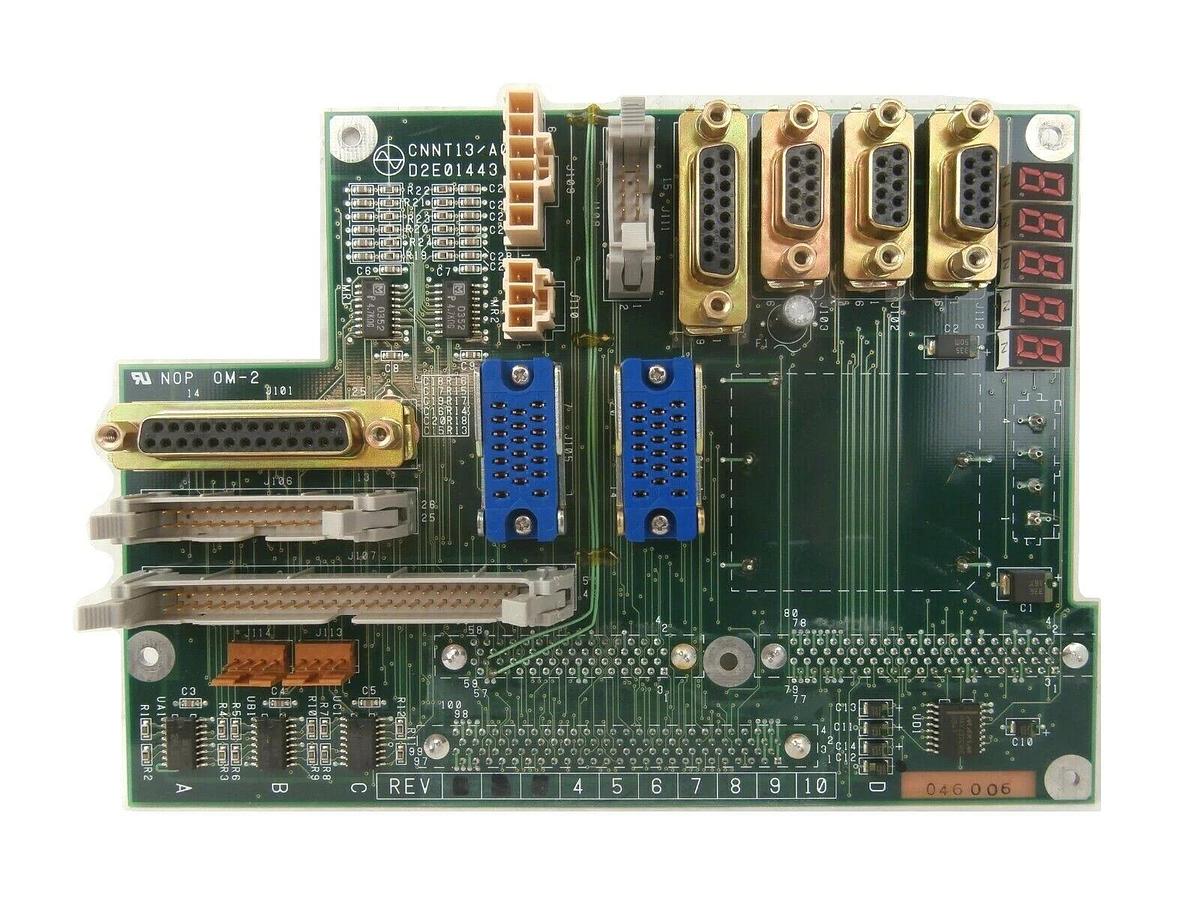 Used Kokusai Electric D2E01443 Backplane PCB CNNT13 Zestone V DD-1203V Working Spare
