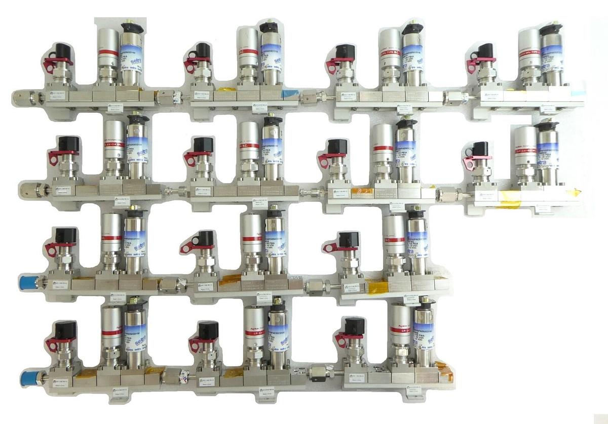 Used AMAT Applied Materials 0051-11480 Transducer Valve Assembly Lot of 14 Working