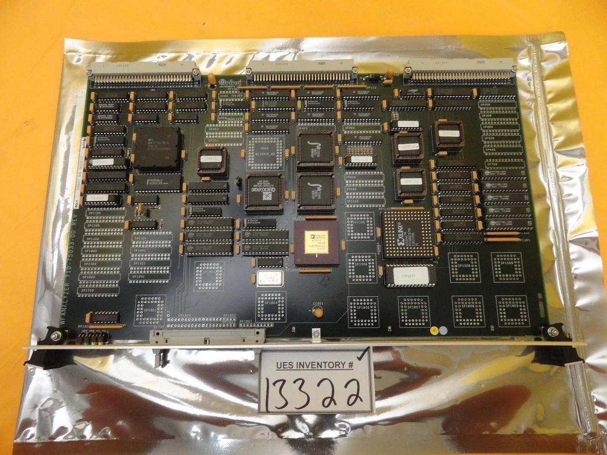 Used Orbot 710-75033-DD WFANALYZER ANA_9 4000140 PCB Card AMAT WF 736 DUO Used