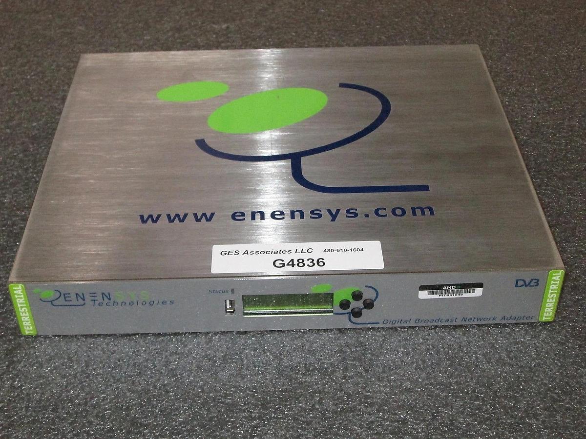 Used ENENSYS NN6-1161RF-F Digital Broadcast Network Adaptor