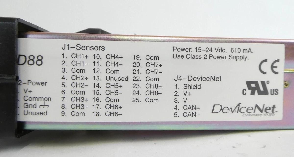 Used Watlow D881-0000-1000 Temperature Controller TB50 D8 AMAT Lot of 4 Working
