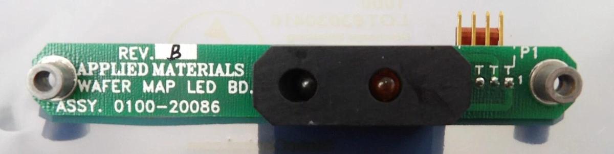 Used AMAT Applied Materials 0100-76038 Wafer Map Led PCB Lot of 4 Working