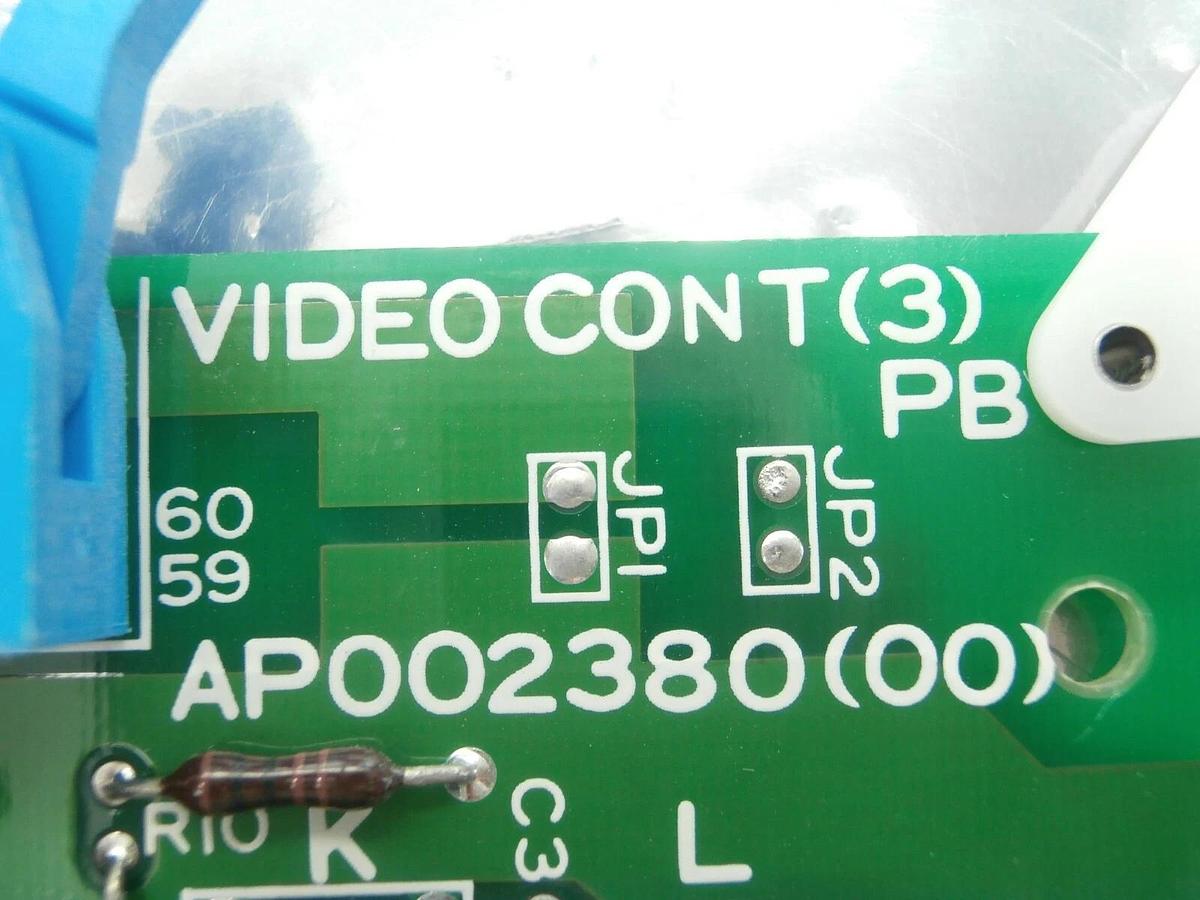 Used JEOL AP002380(00) Processor Board PCB Card VIDEO CONT(3)PB TN JSM-6400F Used