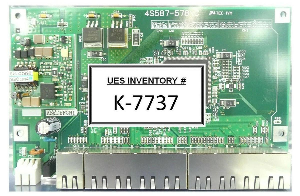 Used Nikon 4S587-578-C 9-Port Network PCB NSR FX-601F FPD Lithography System Working