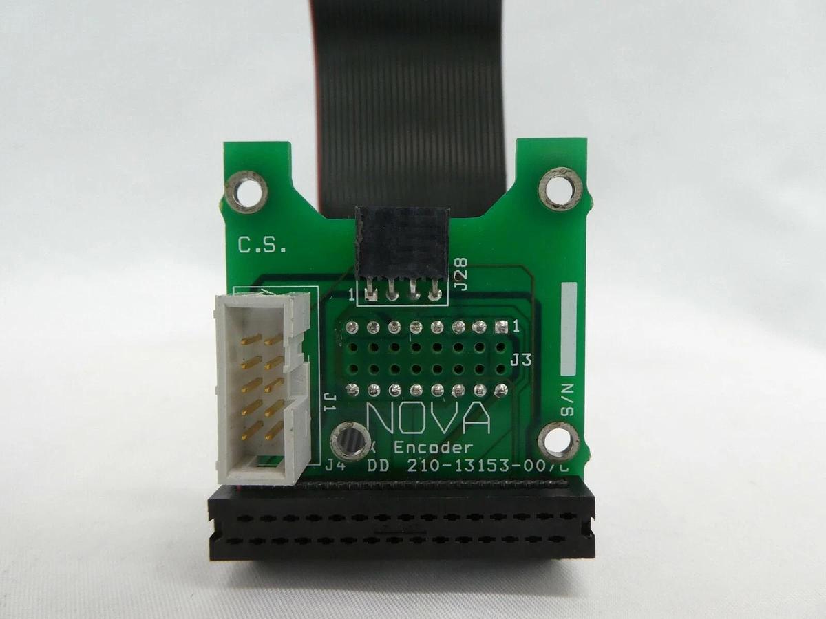 Used Nova X-Axis PCB Assembly Encoder 210-13153-00 Flex210-13154-00 NovaScan Working