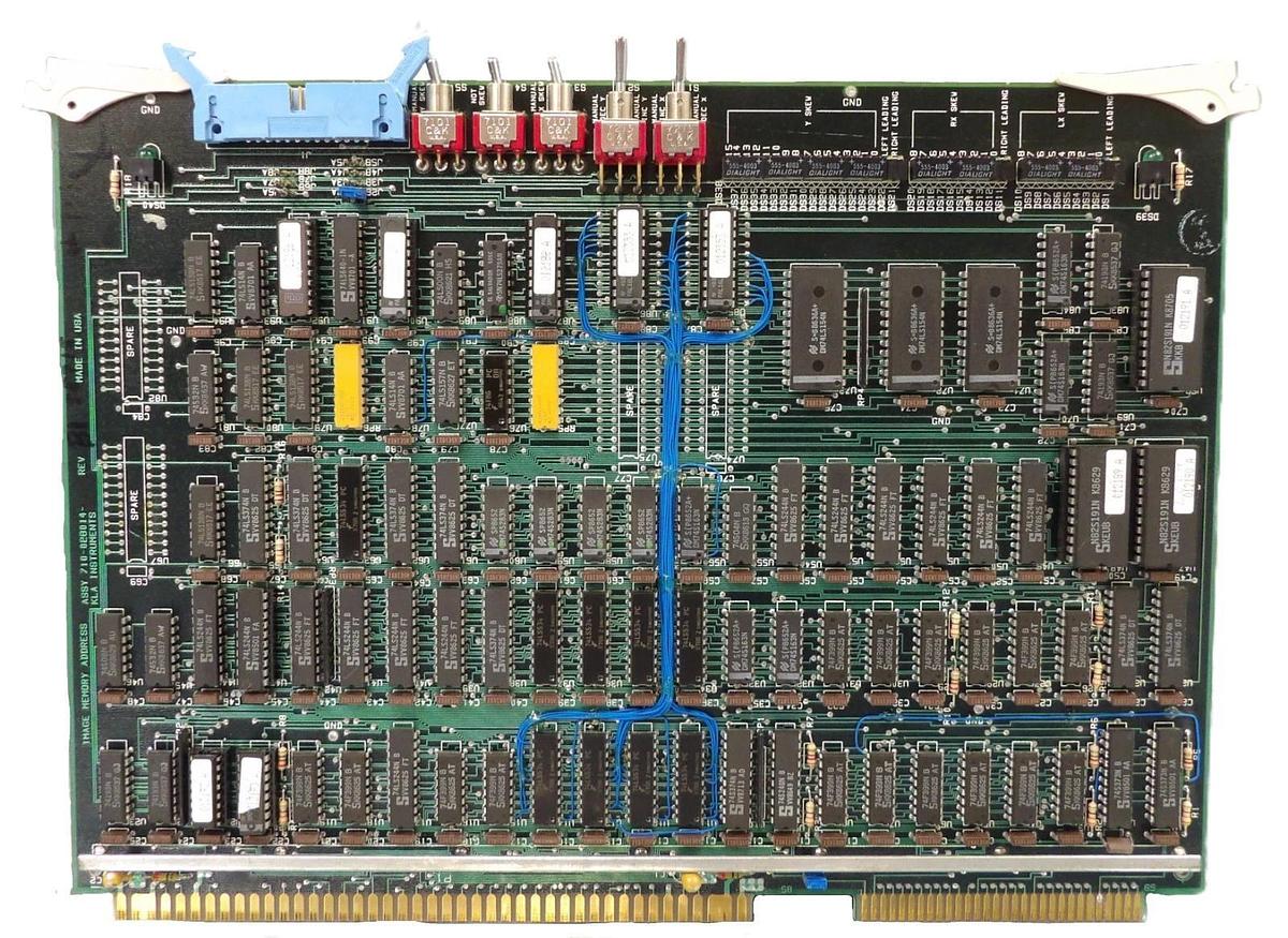 Used KLA Instruments 710-028014-00 Image Memory Address PCB Card Working Surplus