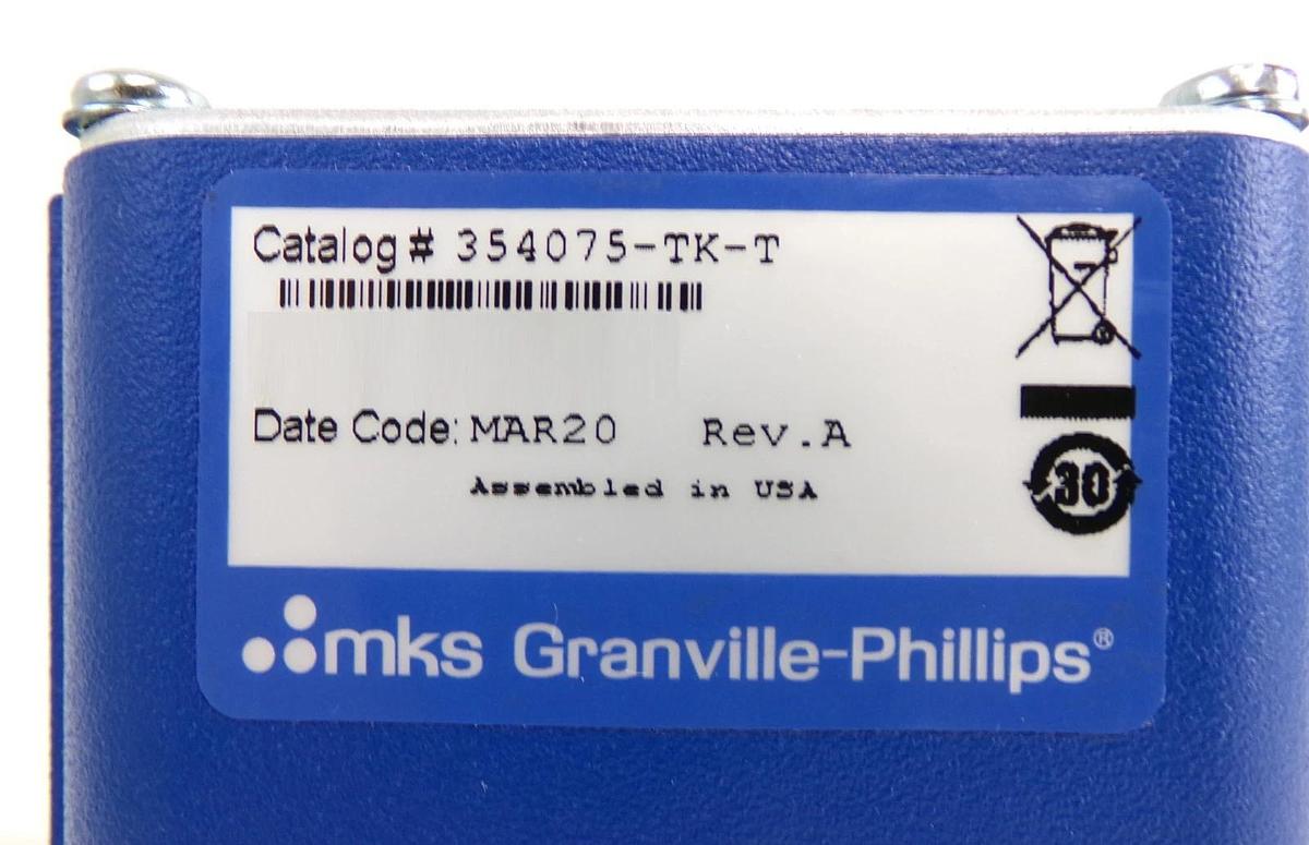Used Granville-Phillips 354075-TK-T Micro-Ion Gauge Brooks Automation Working