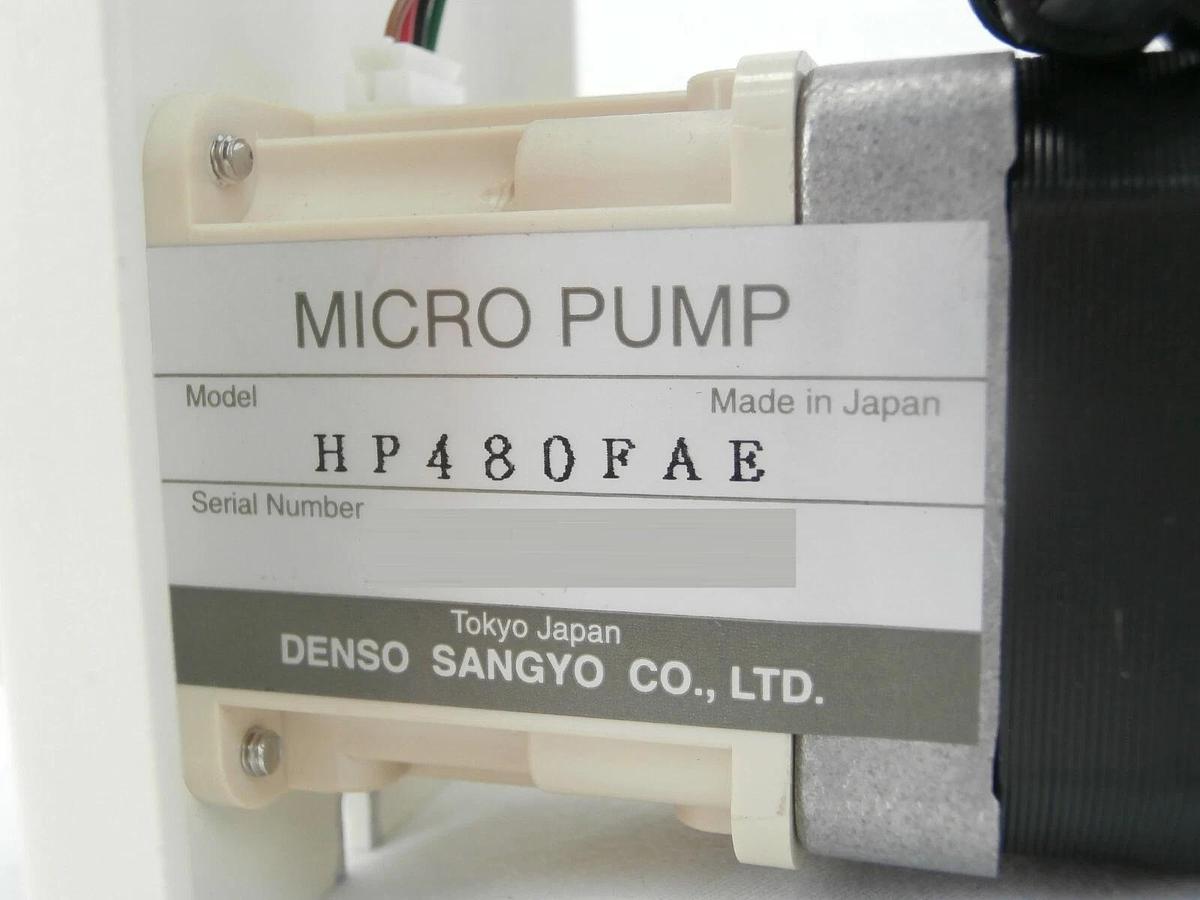 Used Hiranuma Sangyo Buret Micro Pump Assembly Denso HP480FAE AVR-2312-318E AS-200