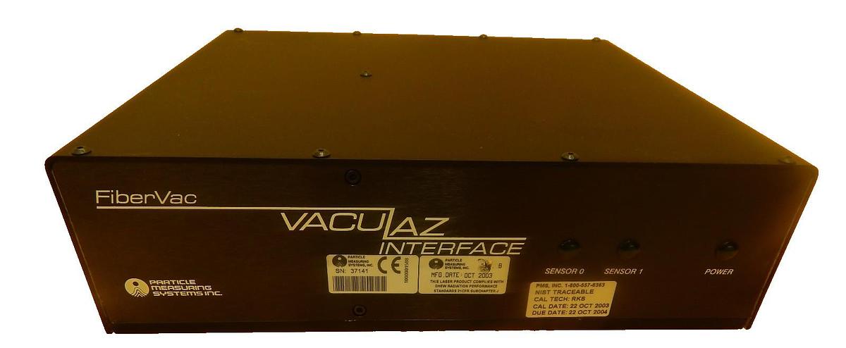 Used Particle Measuring Systems VacuLaz Interface Module FiberVac Used Working