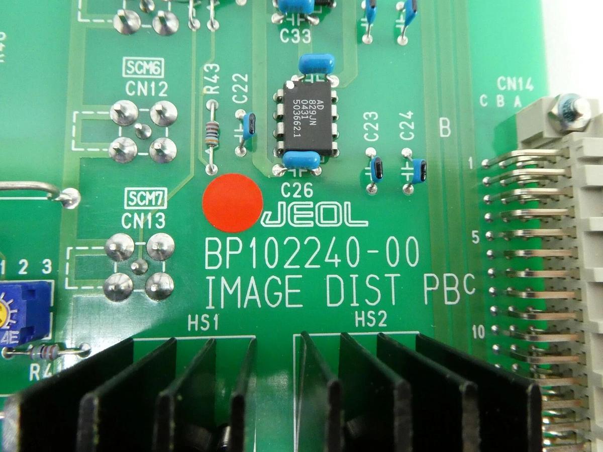 Used JEOL BP102240-00 IMAGE DIST PB PCB Card JWS-7555S SEM Working Spare