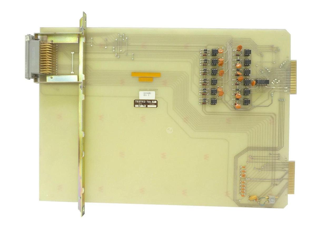 Used Varian Semiconductor VSEA H2494001 Beam Line Isolation PCB Card Rev. E Working