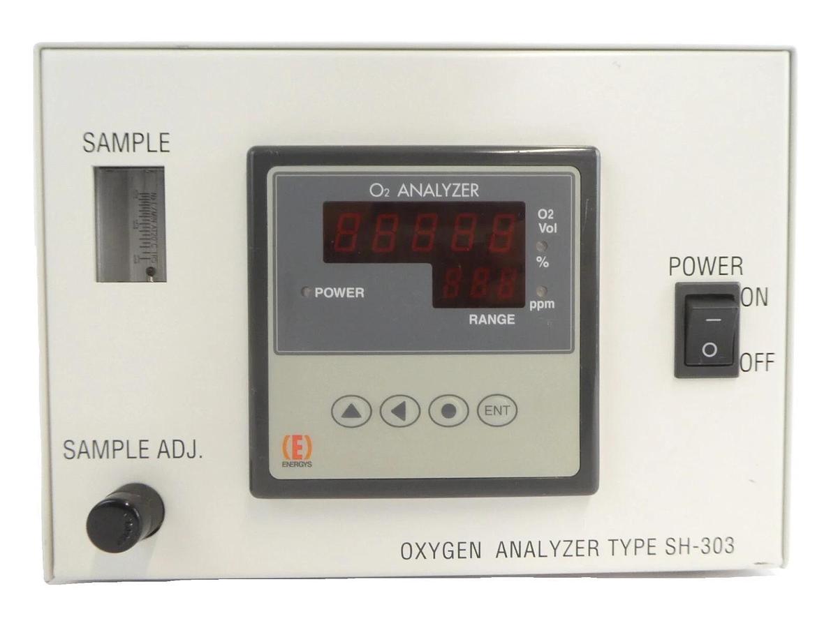 Used Energy Support SH-303 Oxygen Analyzer Module RX-501037-C Untested As-Is