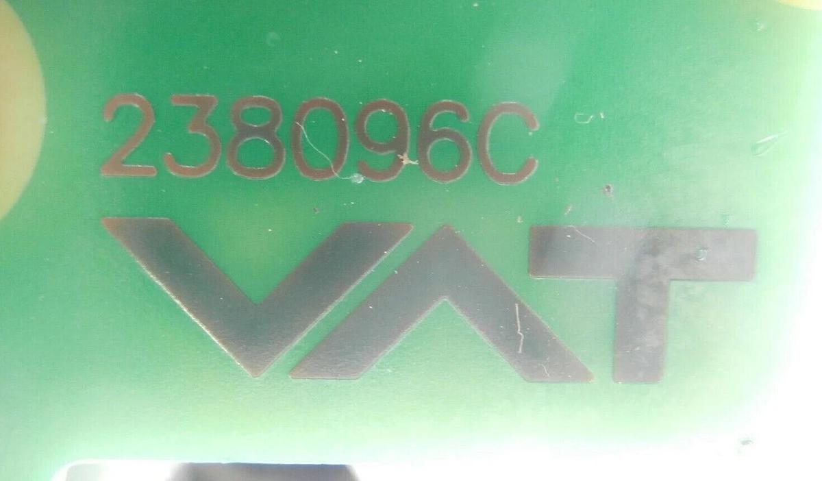 Used VAT 342943 Pendulum Gate Valve Actuator Assembly PCB 238096C Working Surplus
