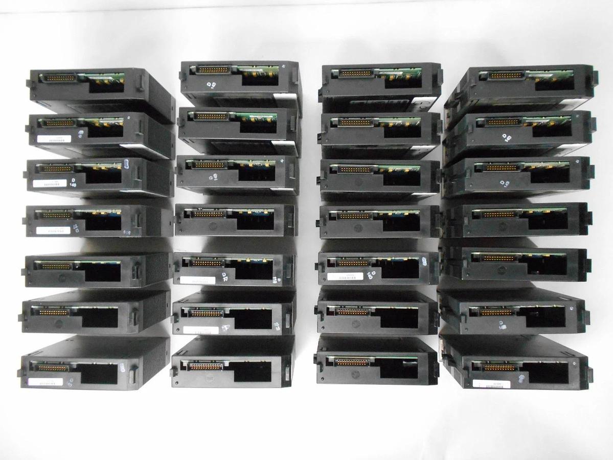 Used GE Fanuc IC693MDL241D PLC Input Module 24VAC/VDC 16PT Reseller Lot of 33 Used
