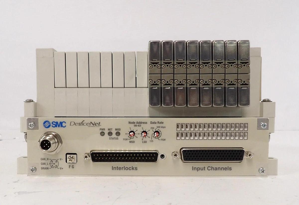 Used SMC EX420-SDN1 16-Port Manifold AMAT 4060-00513 Lot of 2 Working