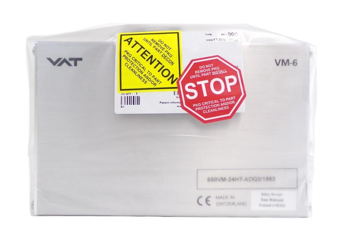 VAT 650VM-24HT-ADQ3 Vacuum Valve Position Controller VM-6 New Surplus