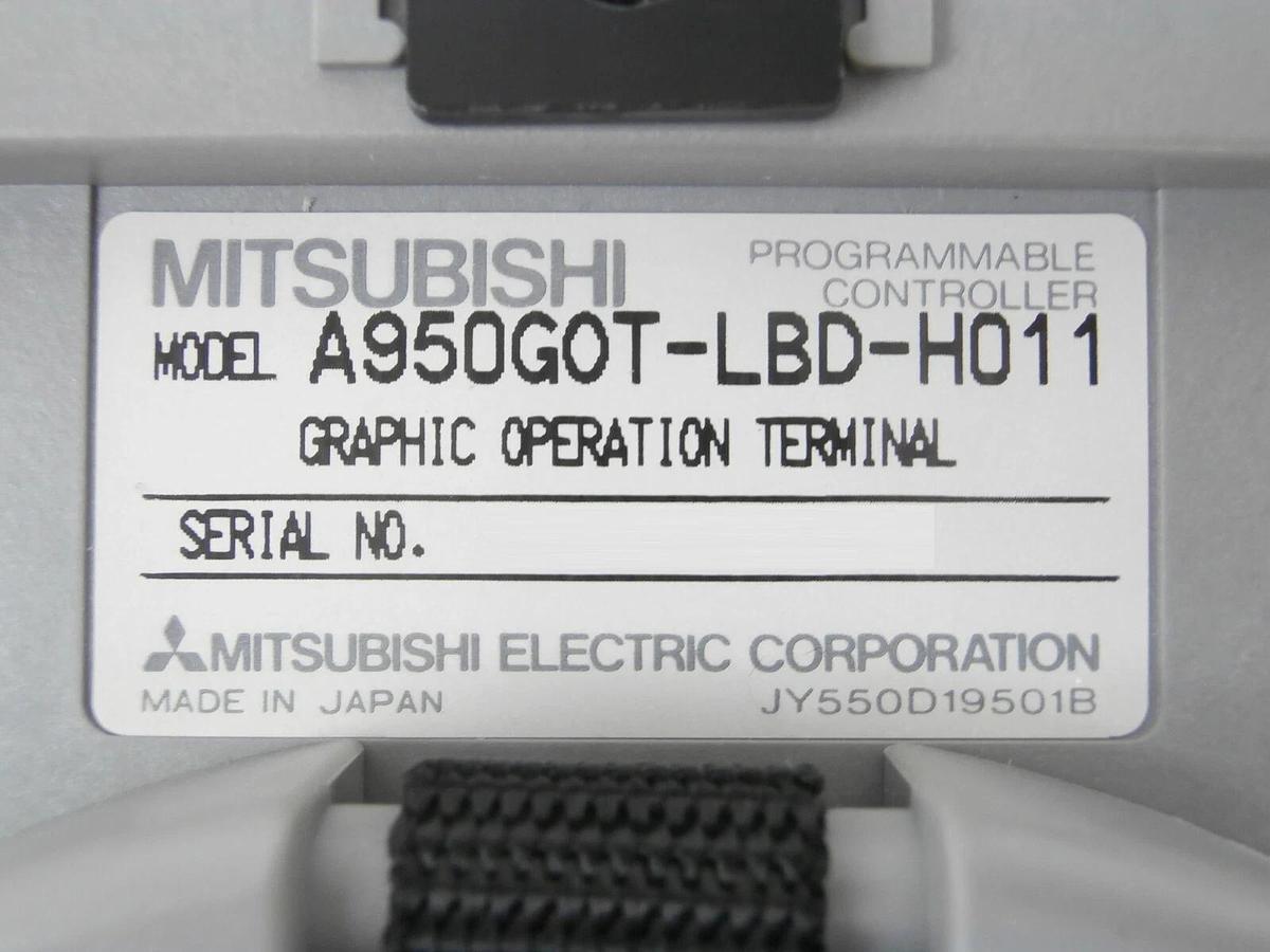 Used Mitsubishi 5-39-54454 Automation Controller and Handheld A950GOT-LBD-H011 Spare
