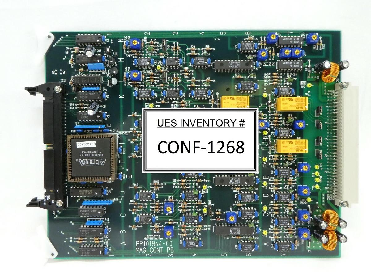 Used JEOL BP101844-00 MAG CONT PB PCB Card JWS-2000 SEM Wafer Detect Working Spare