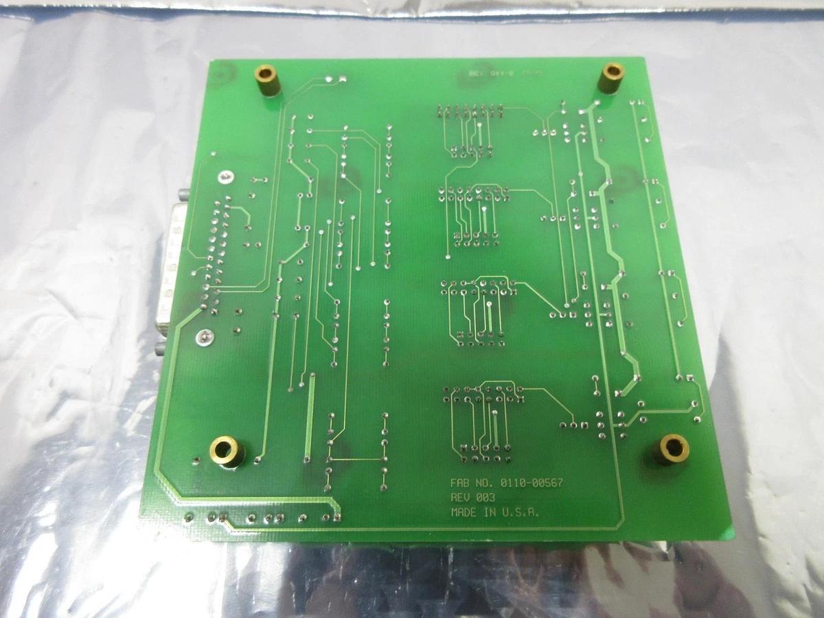 Used AMAT Applied Materials 0100-00567 Gas Box Distribution Board PCB Used