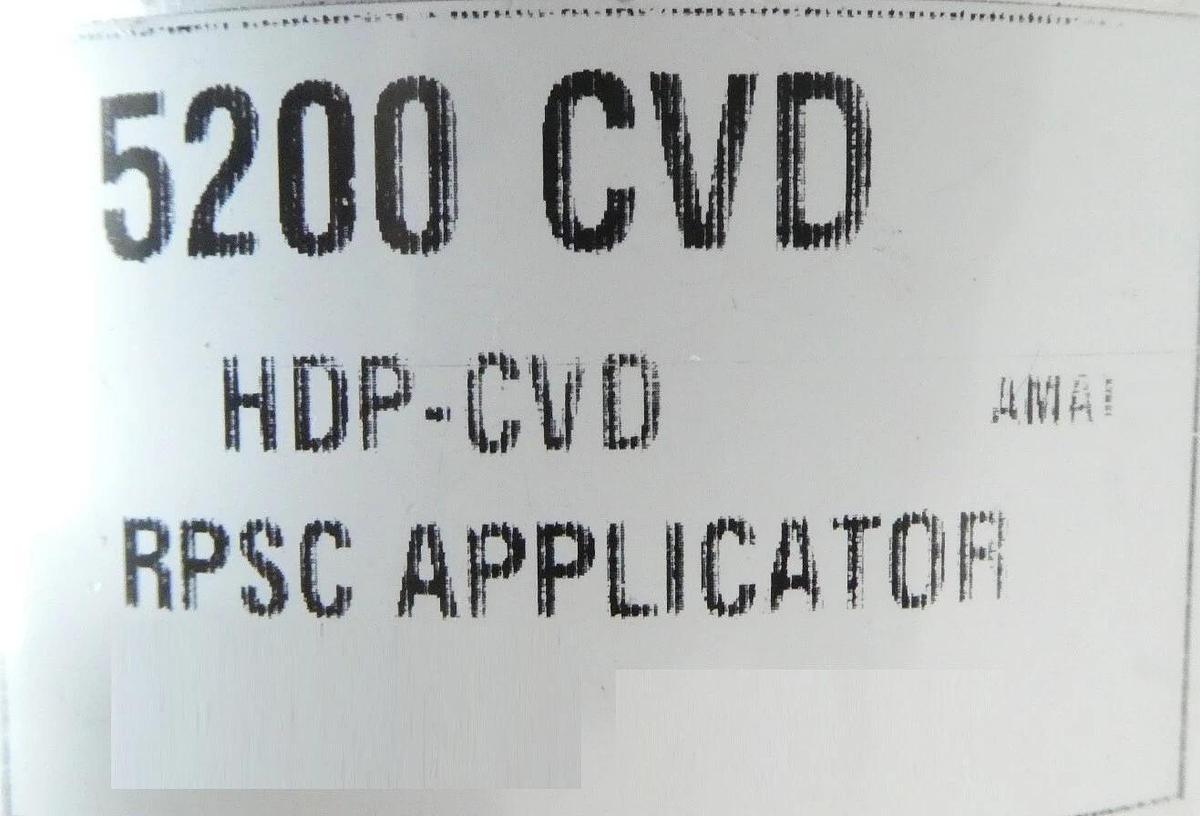 Used AMAT Applied Materials 0010-15659 HDP-CVD RPSC Applicator 5200 CVD Working Spare