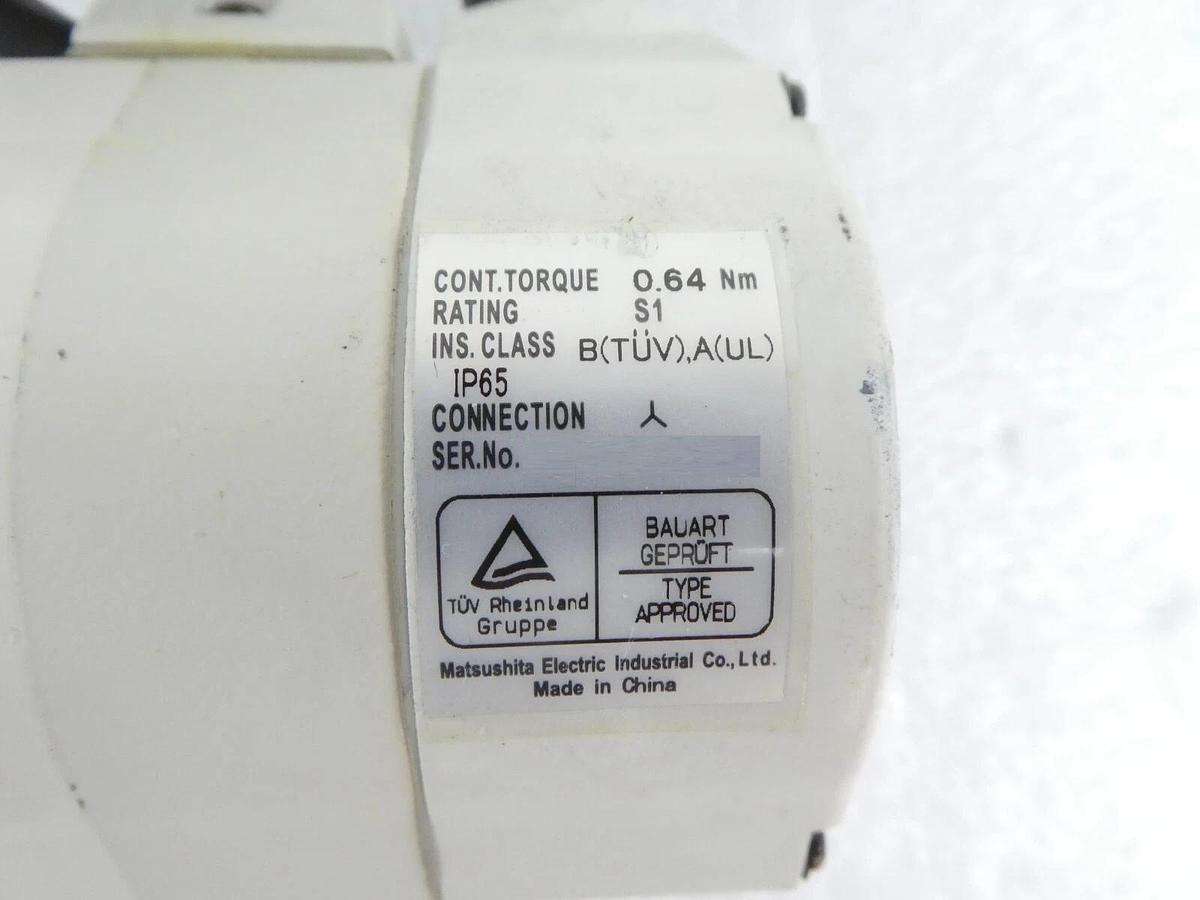 Used Panasonic MSMA022P2N AC Servo Motor Reseller Lot of 2 Working Surplus