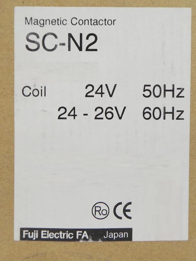 Used Fuji Electric SC35BAA Contactor SC-N2 Novellus 34-00223-00 Lot of 2 New Surplus