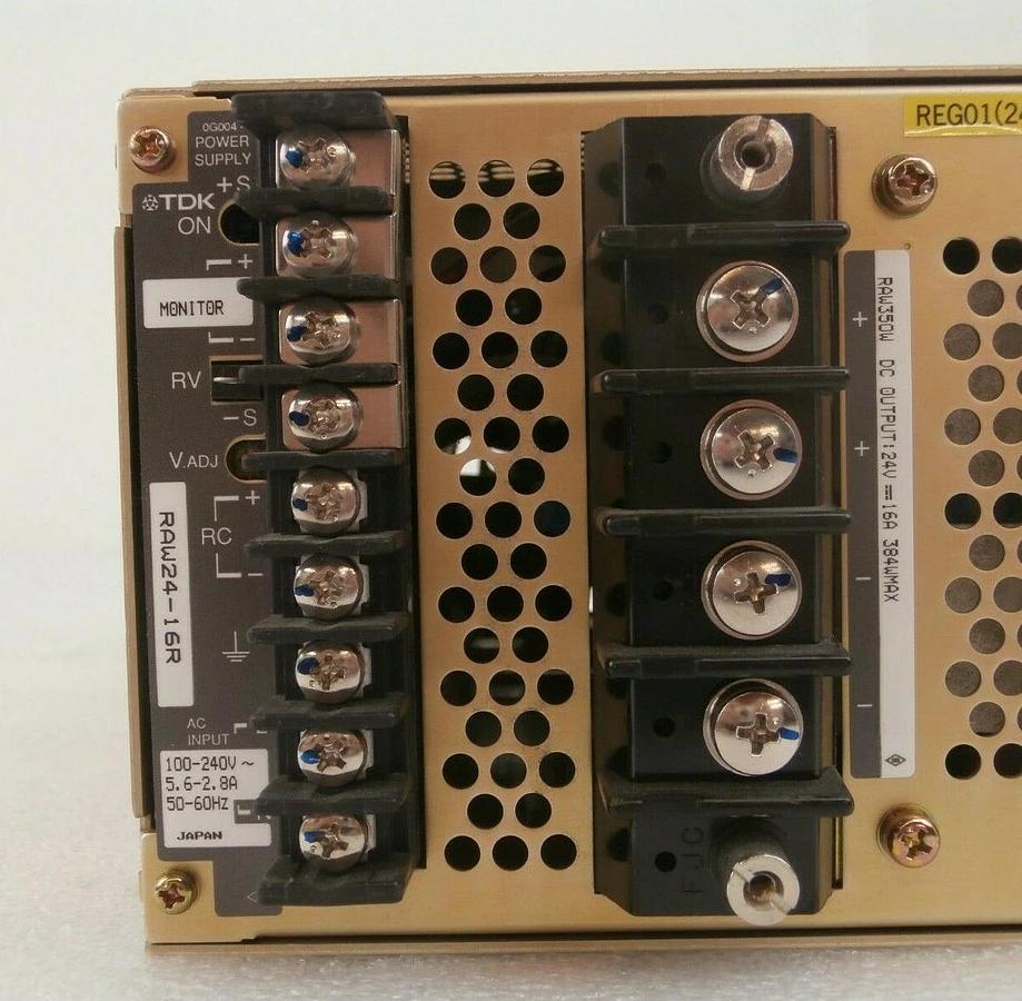 Used TDK RAW24-16R Power Supply Reseller Lot of 2 Nikon NSR Series Working Surplus