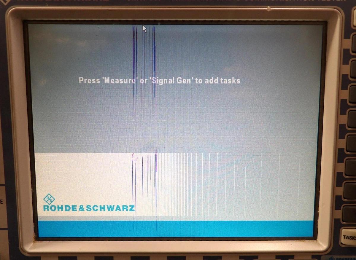 Used Rohde & Schwarz 1201.0002K50 Wideband Radio Tester CMW 500 Damaged Screen As-Is