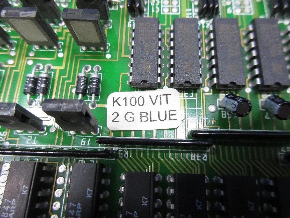 Used ADCOS K100 VIT VME PCB VIT-12 Alphasem SL9021 Die Bonder Used Working
