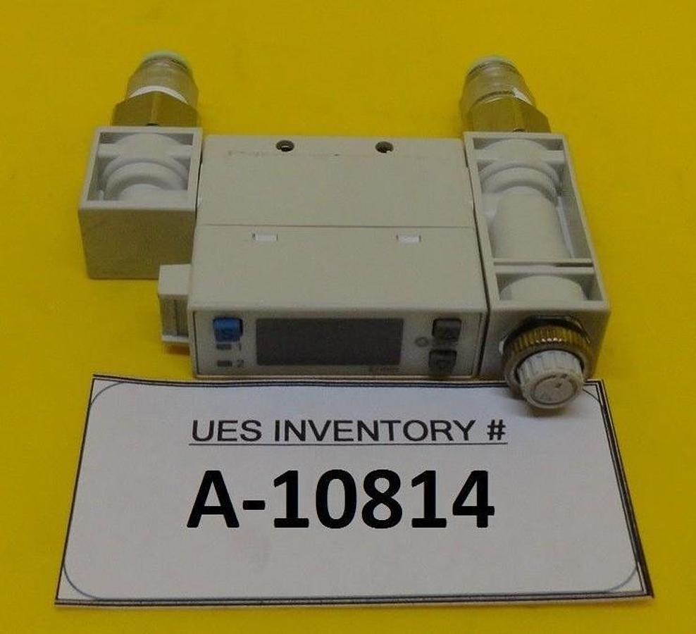 Used SMC PFM711S-02L-D-M Digital Flow Switch X711 Used Working