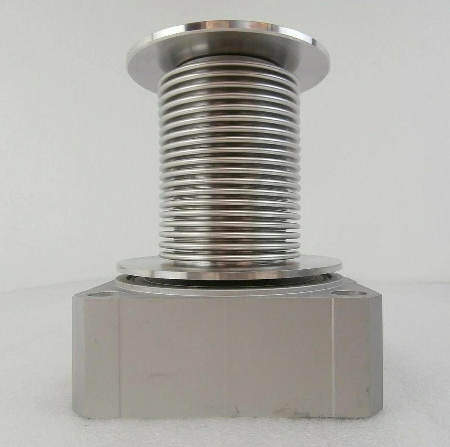 Used SMC XLA-160DA-F9BA High Vacuum Valve Bellows and Upper Body Working Surplus