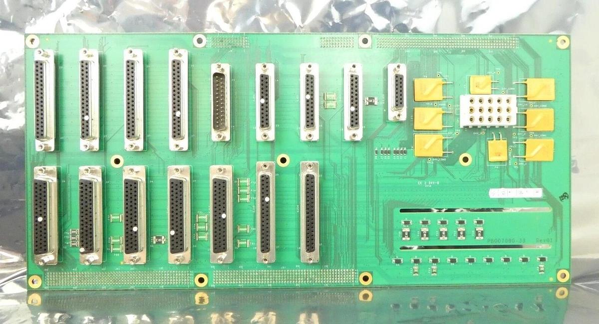 Used MKS Instruments AS00708G-33 Tahoe HVM PVD CIOC Distribution PCB Working Surplus