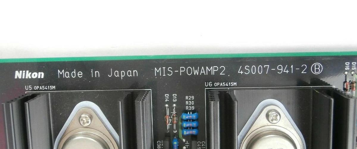 Used Nikon 4S007-941-2Ⓑ Power Board PCB Card MIS-POWAMP2 NSR-S204B Working Spare