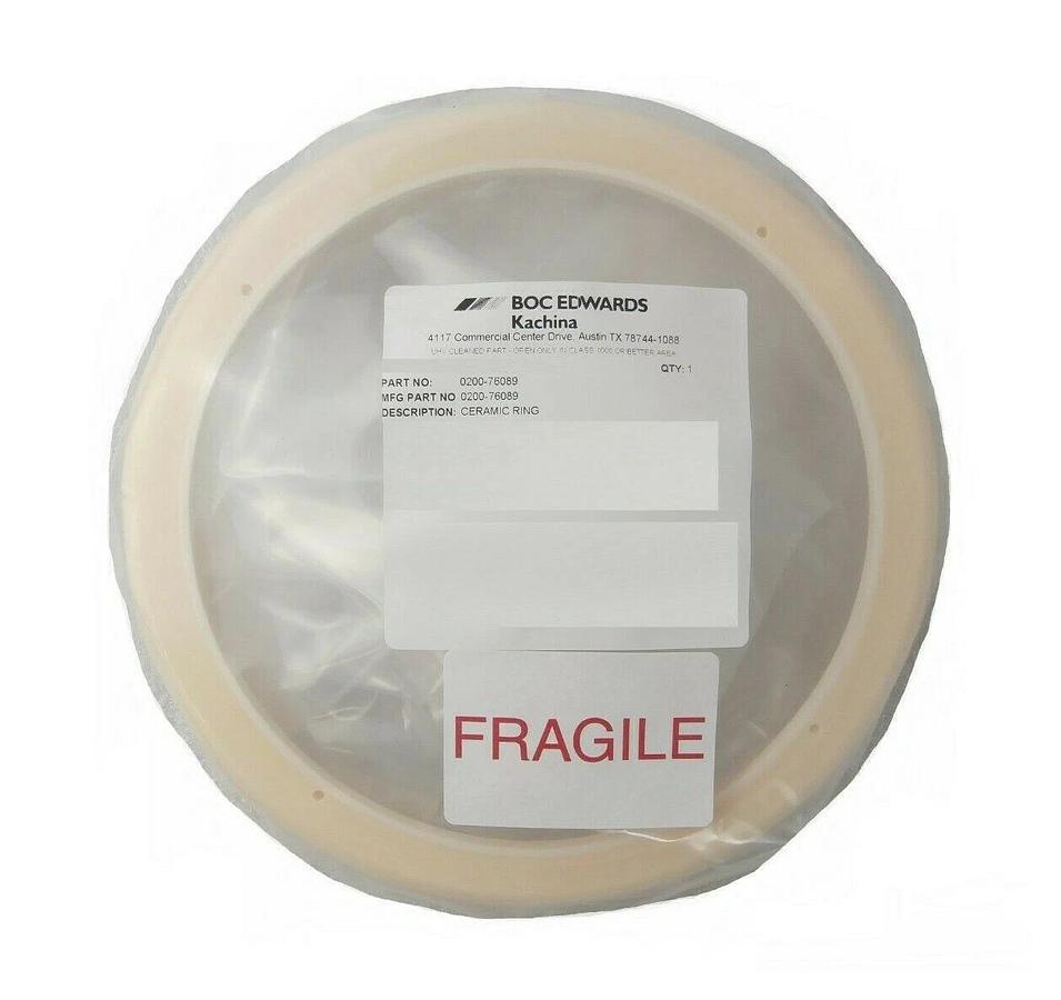 Refurbished AMAT Applied Materials 0200-76089 PCIIE Floating Ceramic Skirt Refurbished